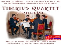 Concert Tiberius Quartet la Carei Concert Tiberius Quartet la Carei