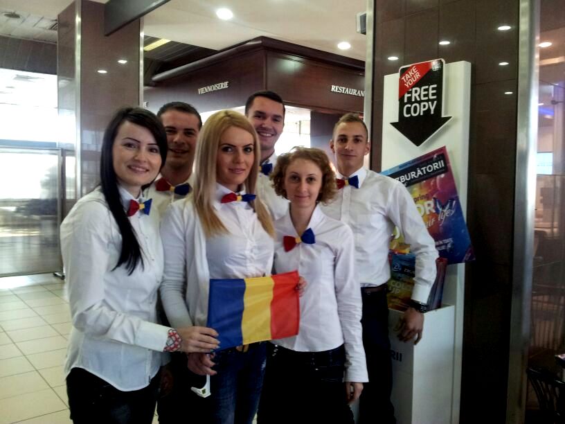 Tineret in actiune, echipa Romania