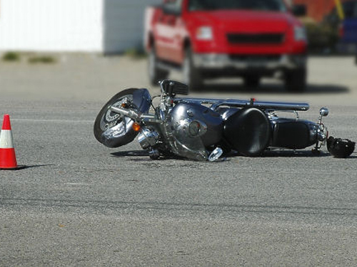 motociclist accidentat