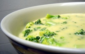 supa crema de branza cu broccoli