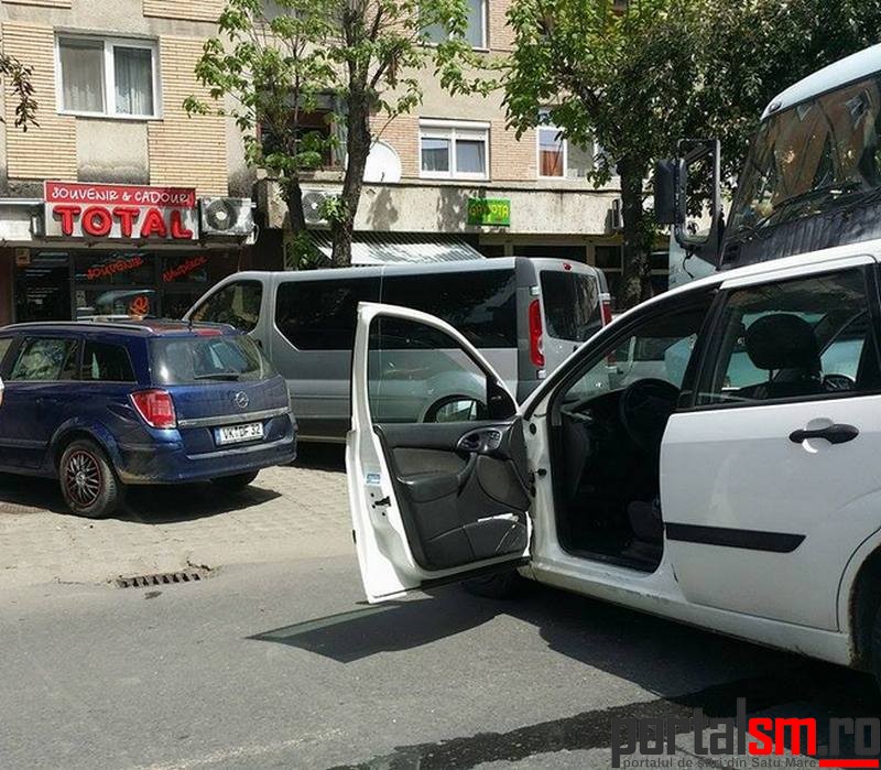 Accident intersectie Crinul, Satu Mare (2)