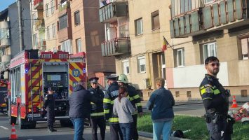 incendiu apartament satu mare