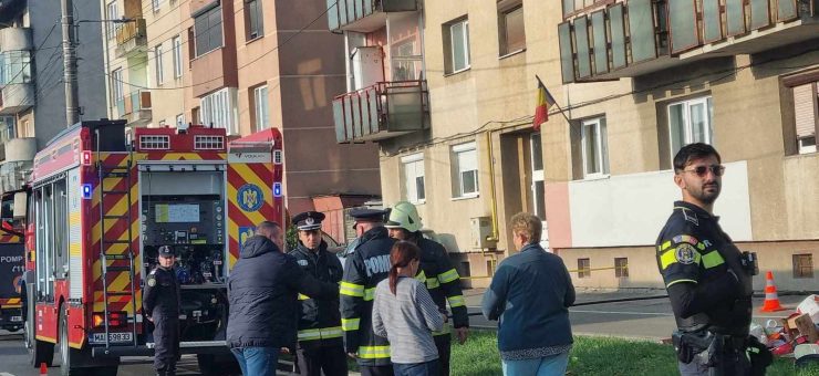 incendiu apartament satu mare