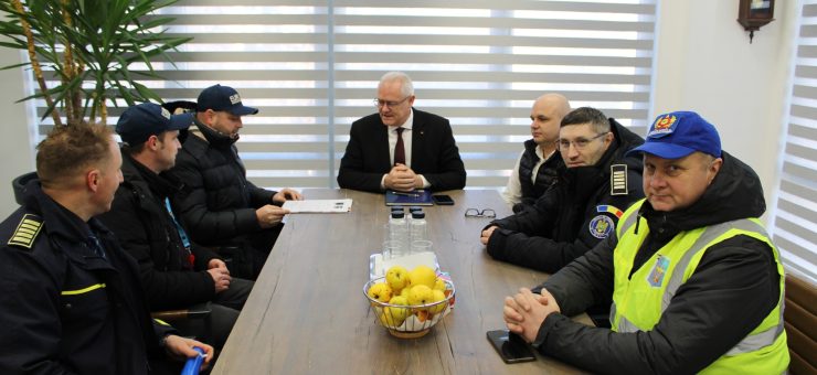 protest poliţişti prefectura Satu Mare