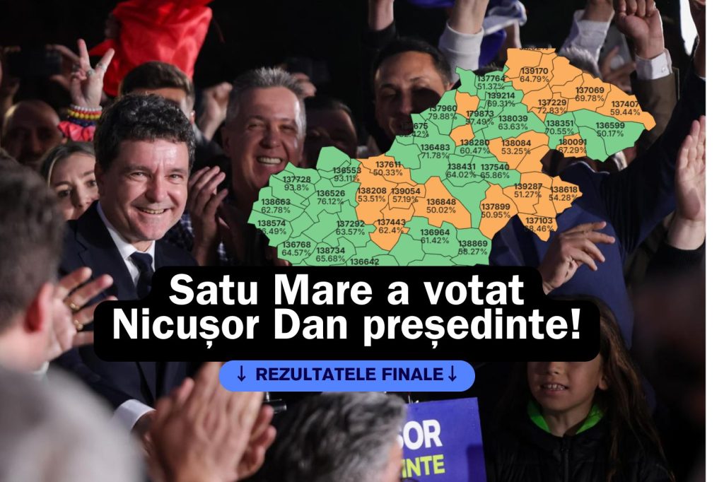 Satu Mare rezultate vot