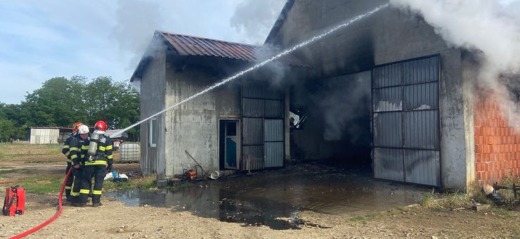 incendiu hala