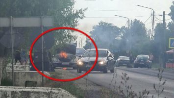 incendiu masina